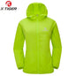 X-TIGER Windproof Reflective Cycling Jersey - Super Light Sunscreen Jacket for MTB and Hiking