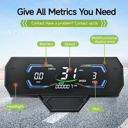 h3c-large-screen-bicycle-computer-front-view