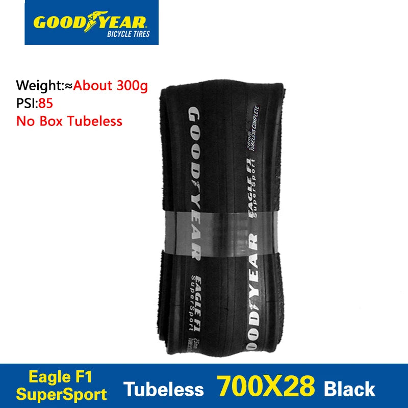 Goodyear Bicycle Tires Eagle F1 Supersport 700x28C Tubeless/Tube Road Bike Tire 700x30/32C Foldable Gravel Cycling Tire Parts F1SS-700x28C-TLR Foldable China
