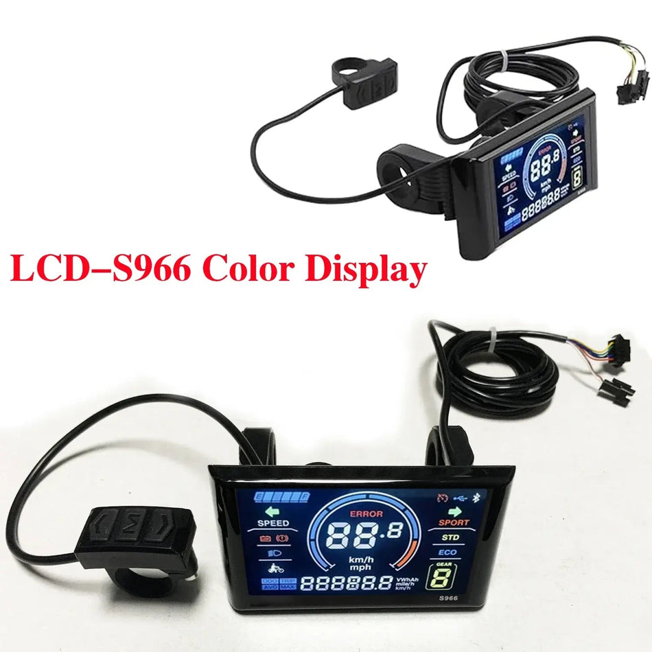 S966-Ebike-Color-LCD-Display-Control-Panel