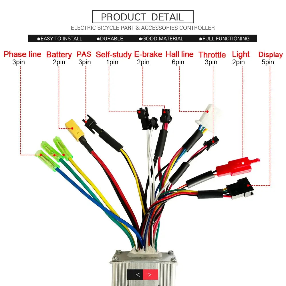 S966 NFC LCD Display and Sine Wave Motor Controller Set