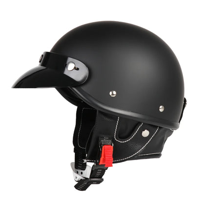 Japanese retro motorcycle half helmet cruise motorcycle helmet safety helmet