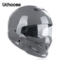 Scorpion Helmet Detachable Multi-purpose Combination Helmet Motorcycle Half Predator Helmet 10