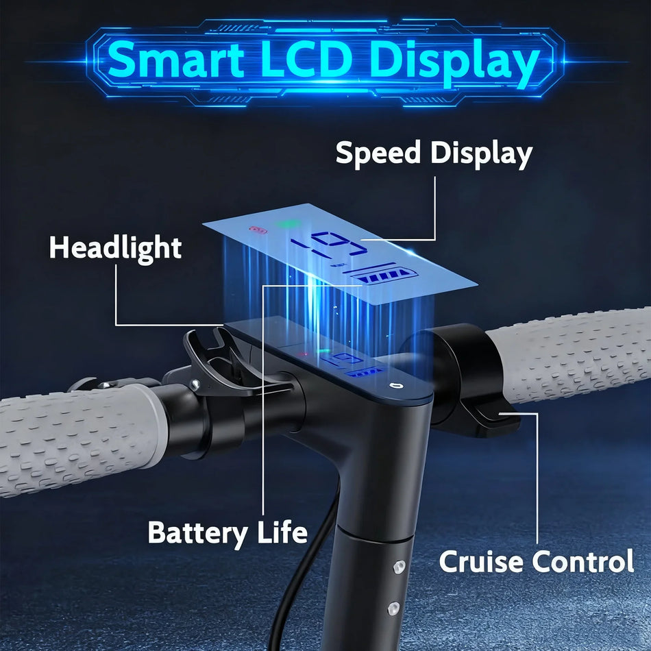 2026 LADPED LP60 Electric Scooter, 350W, 19MPH Speed, 8.5-Inch Tire Folding Design