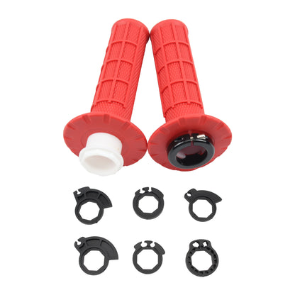 Motorcycle Universal Grips 7/8" 22mm Snap-on Cam Lock-on Handlebar Grips for KTM CRF SXF EXC Motocross Dirt Bike