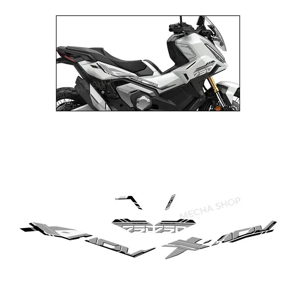 For X-ADV750 X ADV750 XADV 750 2025 Motorcycle Decoration Kit XADV 750 2025 Fairing Sticker Motorcycle Accessories