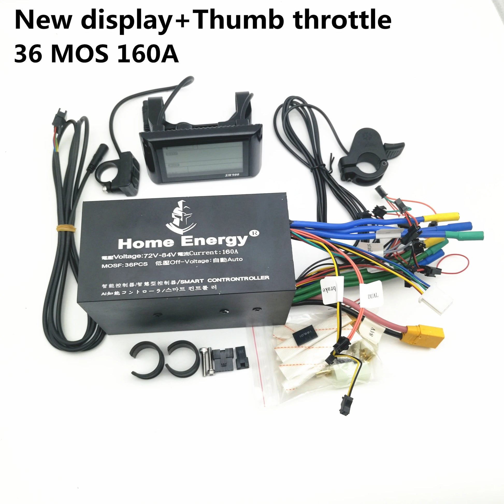 Home Energy SMART CONTROLLER for electric scooter Driver display Throttle LCD 48V 60V 72V 50A 90A 120A 160A