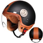 ORZ Retro Motorcycle Pedal 3/4 Half Helmet A5