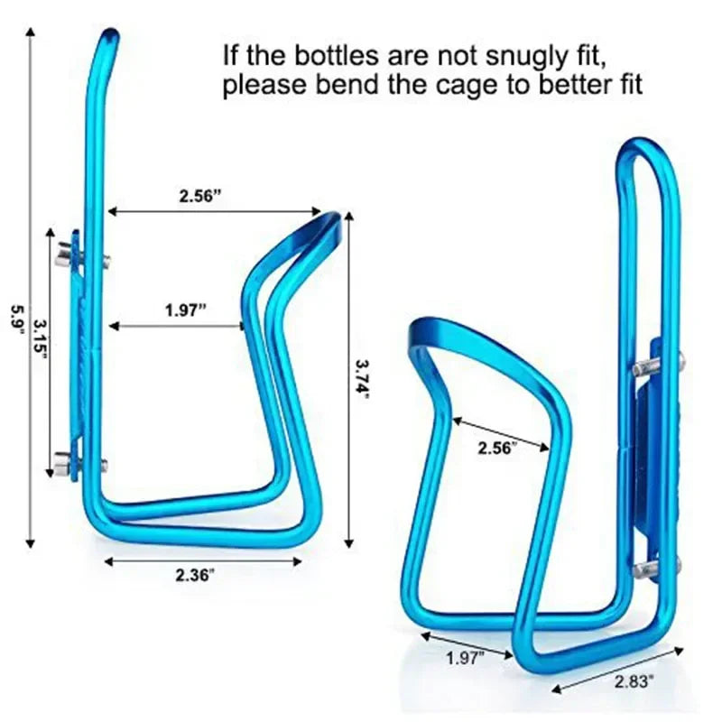 Aluminum Alloy Bicycle Bottle Holder Classic Cycling Mountain Bike Accessories Bottle Cage Bike Drink Holder Bicycle
