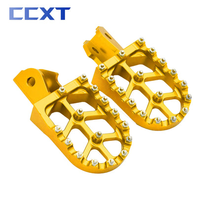 Motorcycle CNC Aluminum Footpegs Foot Pegs Rests Pedals Bracket For Sur-Ron Sur RON Light Bee X & Light Bee S Electric Bike