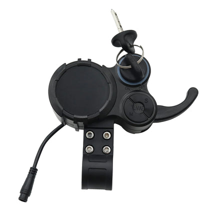With Locking LCD Monitor Instrument Accelerator For 48V-60V Smart Brushless LIVIAE Controller Electric Scooter Accessory
