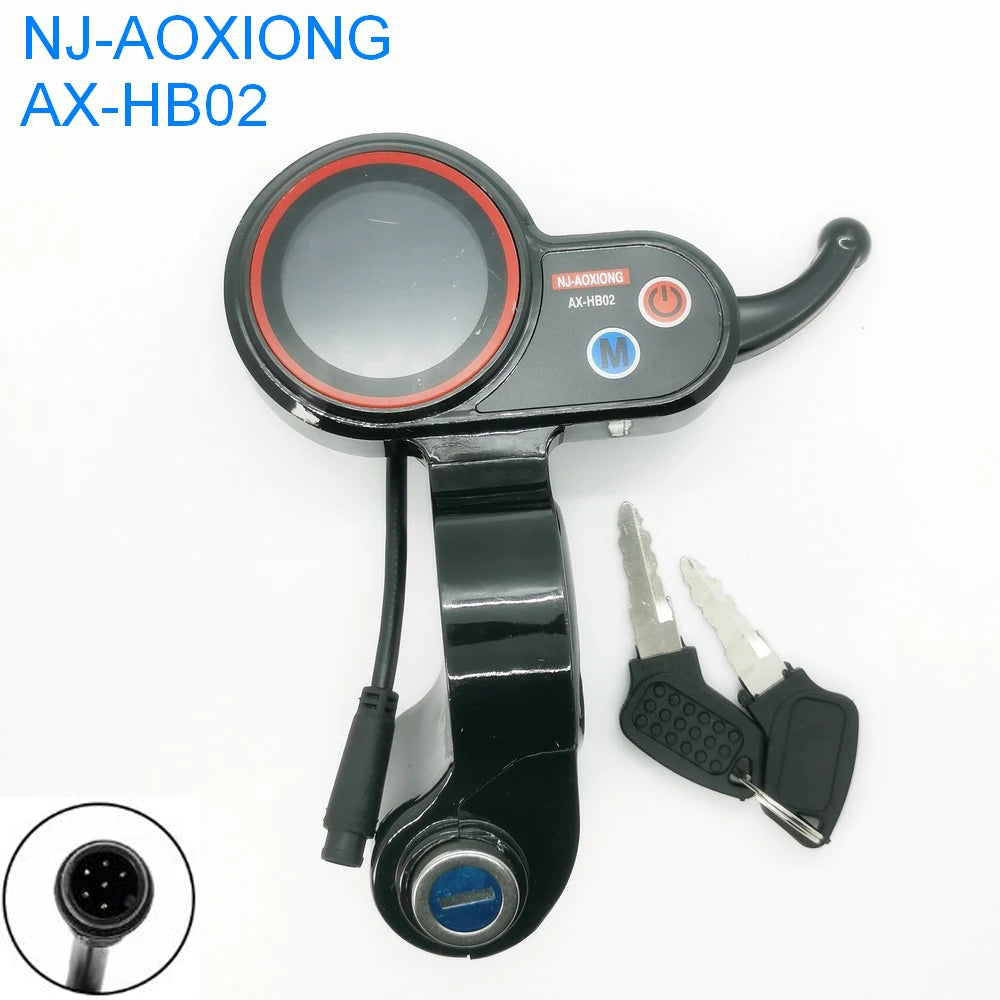 Electric Scooter Instrument Display 24V 36V 48V Dashboard Finger Throttle For Kugoo M4 SEALUP TF-100 NJ AOXIONG Jh-01 LCD Meter