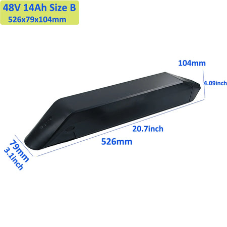 48V 14Ah SizeB