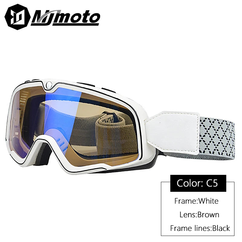Motorcycle Dust Goggles Enduro Cross Glasses ATV Glasses Moto Motocross 100 Glasses Dirt Bike Off-road Riding Ski Ride Goggles