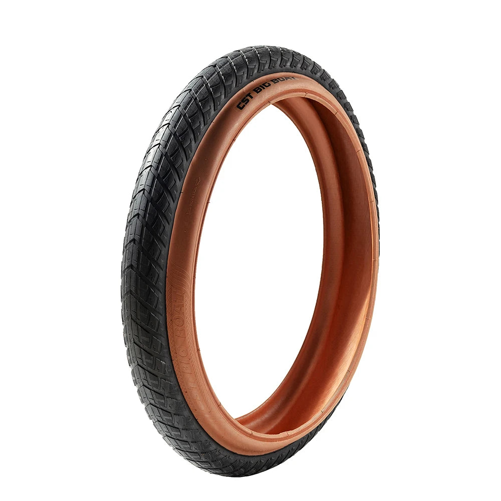 CST Fat Tire 20x4.0 26x4.0 CST BIG BOAT CTC-06 CST New Brown Family Top Dark Skin Collection Electric Bicycle Tire 26x4.0 China