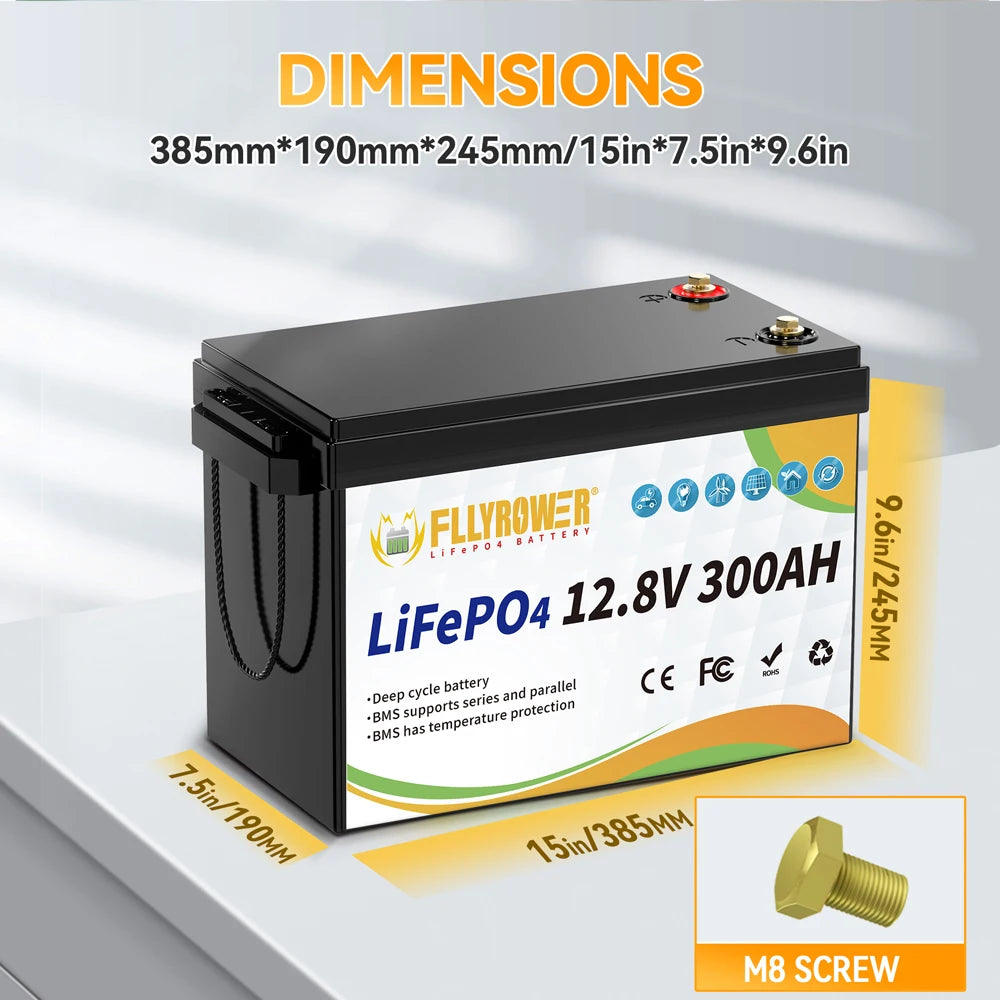 12V 300AH