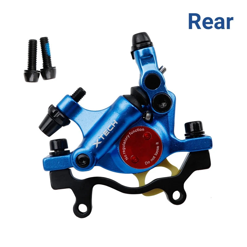 ZOOM XTECH HB100 MTB Oil Disc Hydraulic Brake Disc Brake Line Pull Calipers Front & Rear G3 rotors 120/140/160/180MM MT200 M315