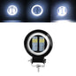3INCH 20W Motorcycle LED Angel EyeWork Light Bar spot Lamp Offroad carBoat Truck SUv Pickup 12V 24V DrivingFog Lamp Headlight round white 1pcs