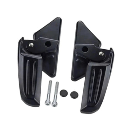 Motorcycle Rear Passenger Footrest Accessories Aluminum Alloy Replacement Pedals Rearset Footpegs for Vespa LX Lxv S