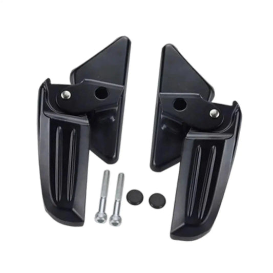 Motorcycle Rear Passenger Footrest Accessories Aluminum Alloy Replacement Pedals Rearset Footpegs for Vespa LX Lxv S