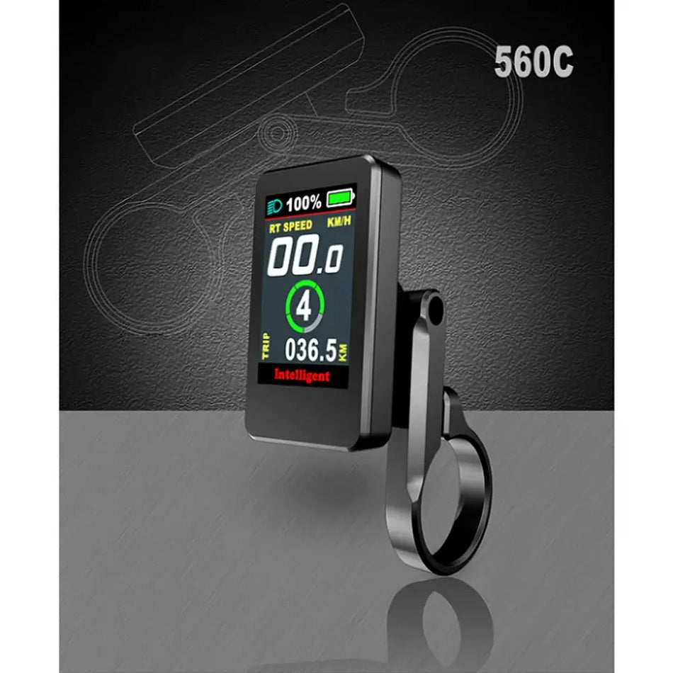BAFANG Ebike Color Display for BBS01B BBS02B BBSHD 860C P850C 500C DPC18 C965 36V 48V 52V UART Mid-Drive Meter