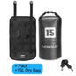 NEWBOLER NEW Bike Front Tube Bag Waterproof Bicycle Handlebar Basket Pack Cycling Front Frame Pannier Bicycle Accessories 15L