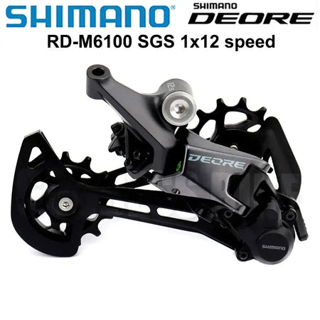 SHIMANO 12 speed MTB rear derailleur aluminum body