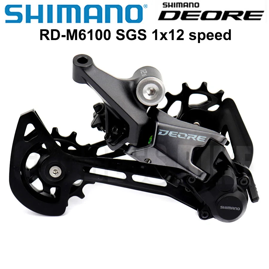 SHIMANO 12 speed MTB rear derailleur aluminum body