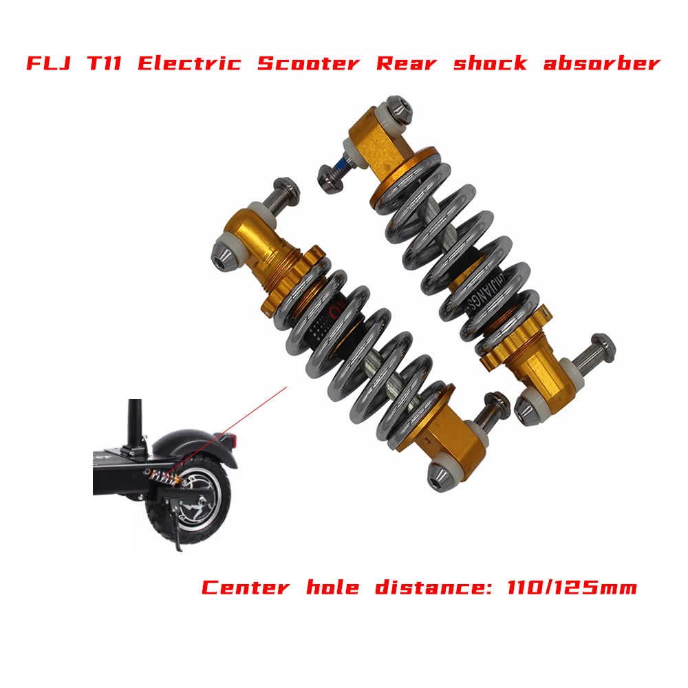   FLJ T11 Electric Scooter Rear Spring Shock Absorber