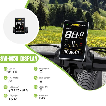 SW2-M58-Digital-Speedometer-24V-52V-Compatible