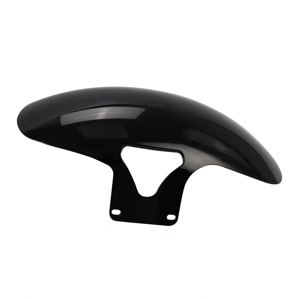 Motorcycle Gloss Black Front Fender Mudguards Cover For Harley Softail M8 Fatboy FLFBS FLFB 2018-2022
