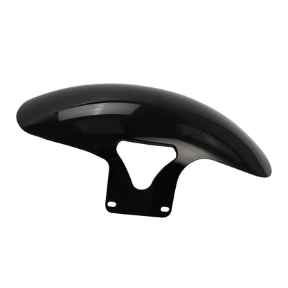 Motorcycle Gloss Black Front Fender Mudguards Cover For Harley Softail M8 Fatboy FLFBS FLFB 2018-2022