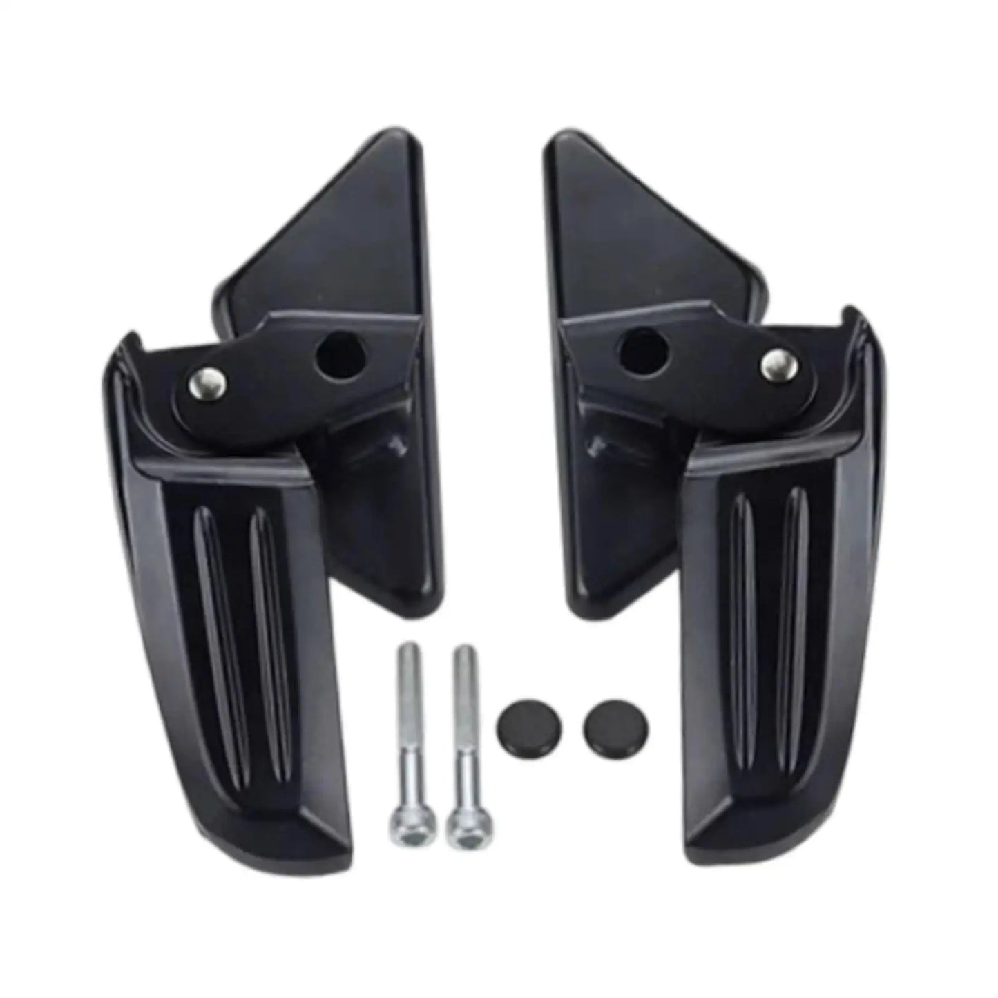 Motorcycle Rear Passenger Footrest Accessories Aluminum Alloy Replacement Pedals Rearset Footpegs for Vespa LX Lxv S