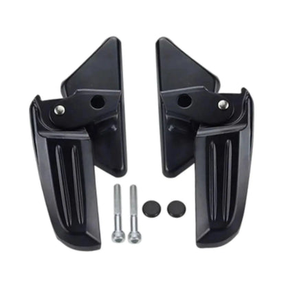 Motorcycle Rear Passenger Footrest Accessories Aluminum Alloy Replacement Pedals Rearset Footpegs for Vespa LX Lxv S