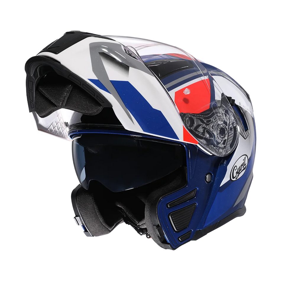 Motorcycle Helmet Double Lens Racing Helmets Modular Men Women Full Face Modular Helmet fuguanghonglan