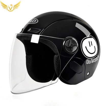 Electric Women Motoctcle Helmet Moped Helmets With Visors Pink Summer For Vespa Bicycle 3
