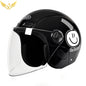 Electric Women Motoctcle Helmet Moped Helmets With Visors Pink Summer For Vespa Bicycle 3