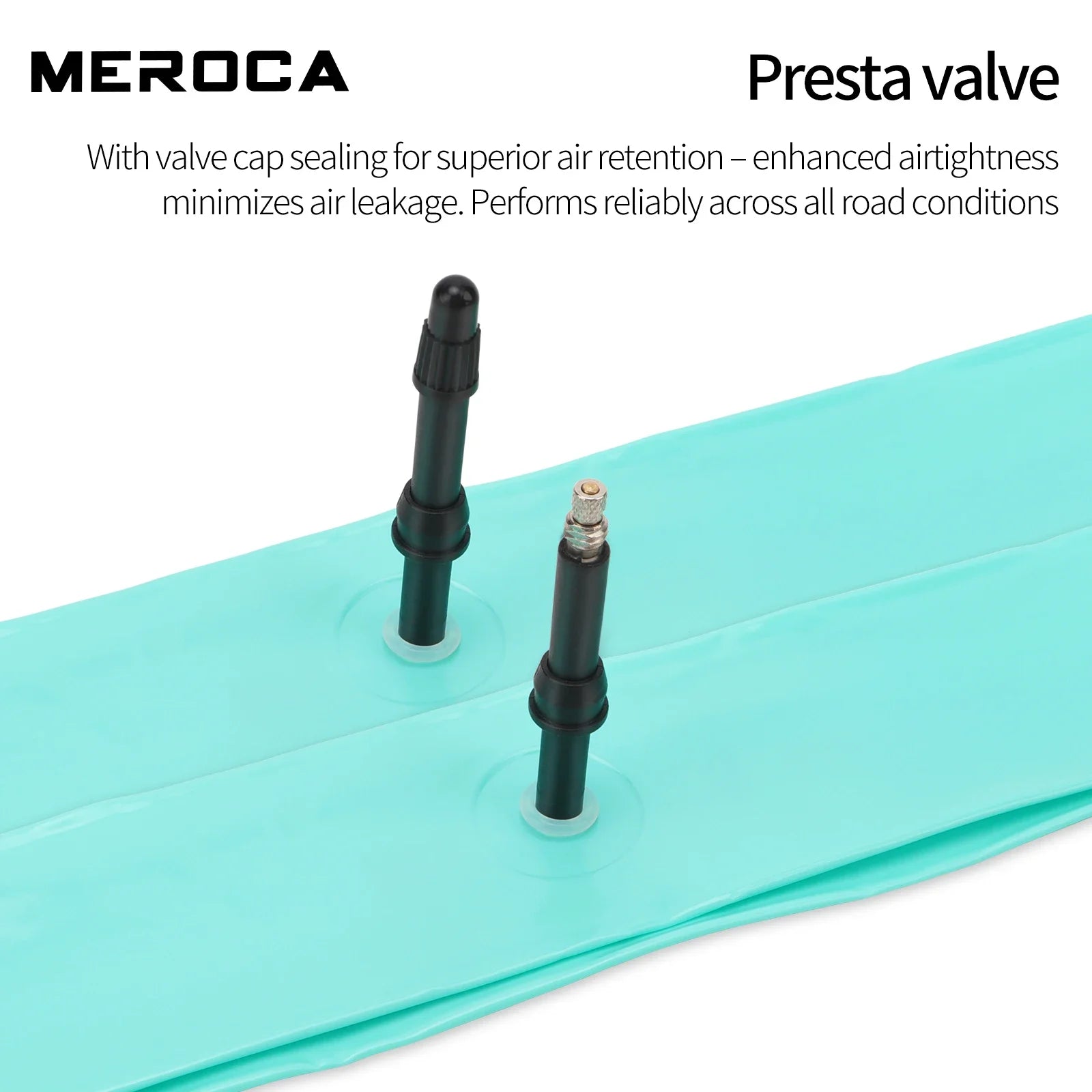 MEROCA Ultralight Mountain Bike Inner Tube TPU Material 26/27.5/29 Inch 45L Length Presta Valve Bicycle Inner Tube