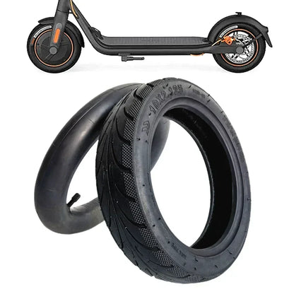 10 Inch 10x2.125 Inner Tube & Tyre For Ninebot Segway F20/F25/F30/F40 Electric Scooter Rubber Cycling Replacements Parts