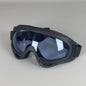 Windproof Mask Goggle HD Motorcycle Outdoor Sport Glasses Eyewear Riding Motocross Summer UV Protection Sunglasses X400-BLUE