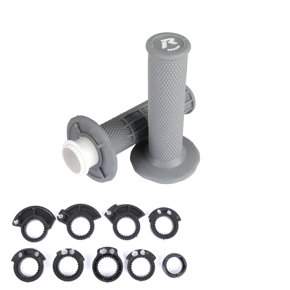 Motorcycle 7/8'' 22mm Handlebar Lock-on Grips Throttle Tube Rubber Grip for KTM HONDA YAMAHA Kawasaki Suzuki