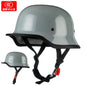 Motorcycle Helmet Male Summer Soldier Helmet Retro Cruise Half Helmet Electric Car Female Four Seasons style6 China
