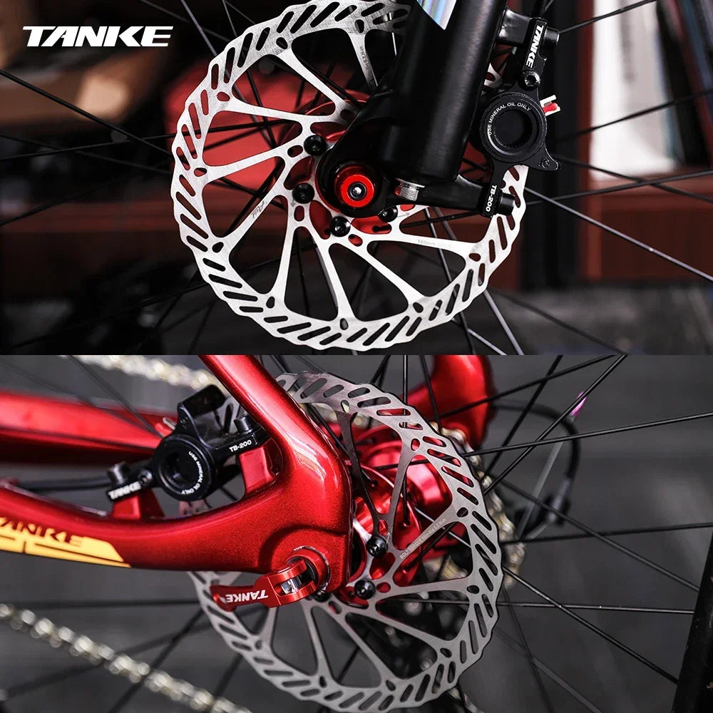 Bike Disc Brake Rotor Disc Brake 2 Piece with 12 Bolts for Road Bike MTB BMX Floating disc Stainless Steel