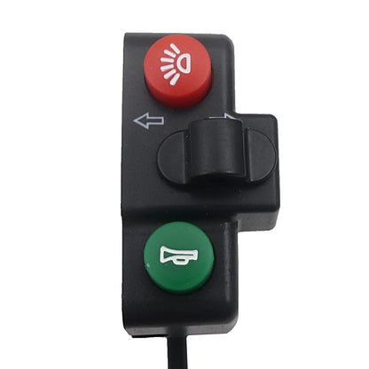 Electric Scooter Switch Waterproof Turn Signals On/Off Button Light Switch 5 Pin for Kugoo M4 Pro 10Inch kickscooter Parts