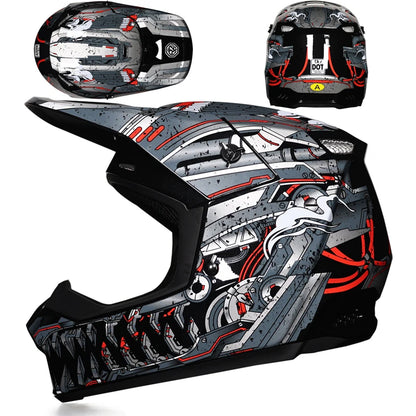 Latest Off road Motorcycle Helmet Mountain DH Off road Helmet Bicycle Track Helmet