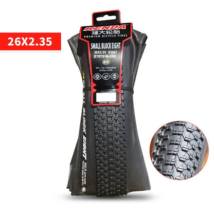 KENDA Original SMALL BLOCK EIGHT Foldable Tire for Bicycle| 26 27.5 29 1.95 2.1|MTB Tiye|Mountain Bike|Light Weight| Kevlar Tyre 1PCS 26x2.35