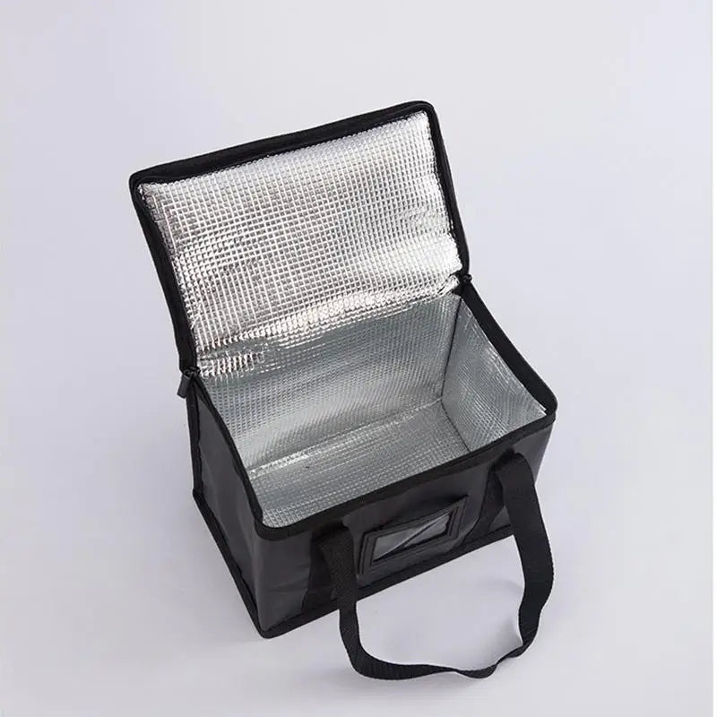 Portable Large Food Delivery Insulated Bags Pizza Takeaway Thermal Warm Cooler Bag Camping Box Thermal Bag Picnic Drink Carrier