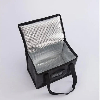 Portable Large Food Delivery Insulated Bags Pizza Takeaway Thermal Warm Cooler Bag Camping Box Thermal Bag Picnic Drink Carrier