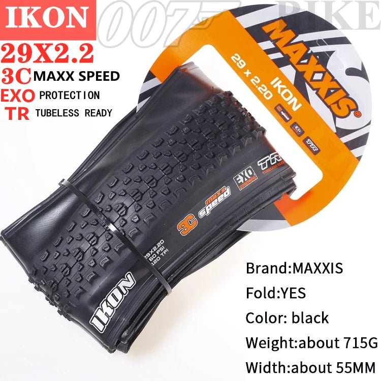 Maxxis IKON Mountain Bike Tires26/27.5/29X2.2 2.0 2.35 is a versatile XC tire designed to perform in a broad range of conditions 29X2.2 3CEXOTR B Foldable China