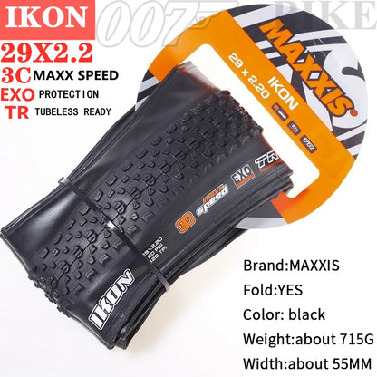 Maxxis IKON Mountain Bike Tires26/27.5/29X2.2 2.0 2.35 is a versatile XC tire designed to perform in a broad range of conditions 29X2.2 3CEXOTR B Foldable China